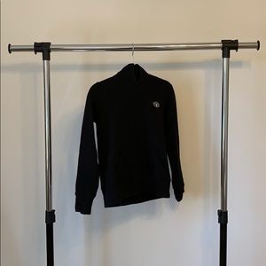 Madewell | black hoodie with eye | unworn | xxs